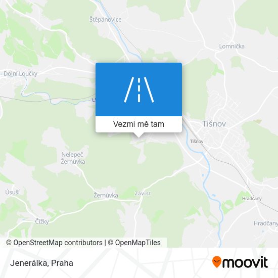 Jenerálka mapa