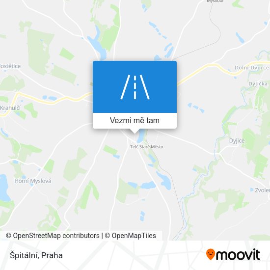 Špitální mapa