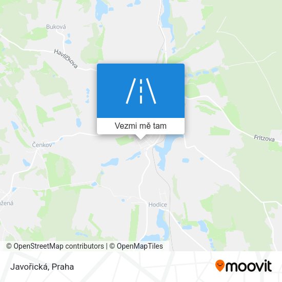 Javořická mapa