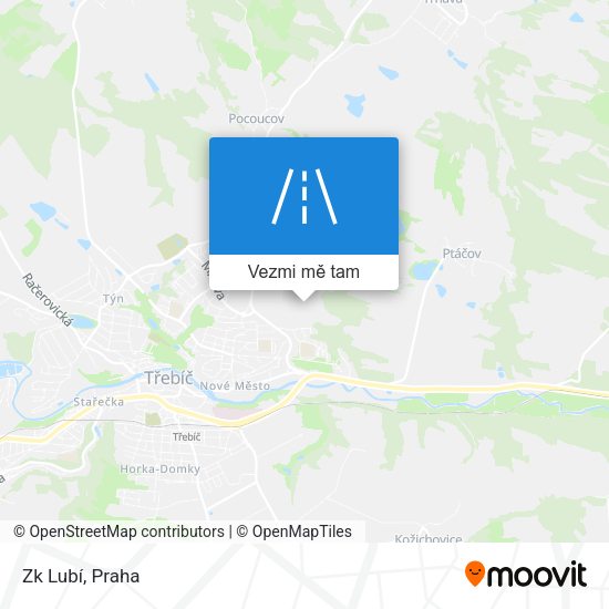 Zk Lubí mapa