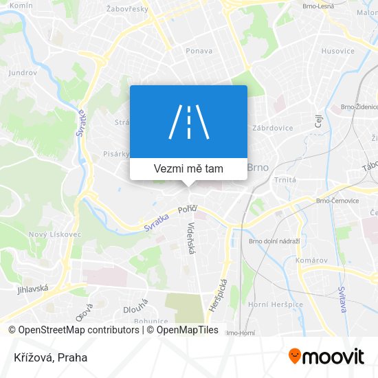 Křížová mapa