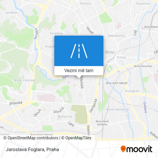 Jaroslava Foglara mapa