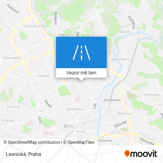 Lesnická mapa