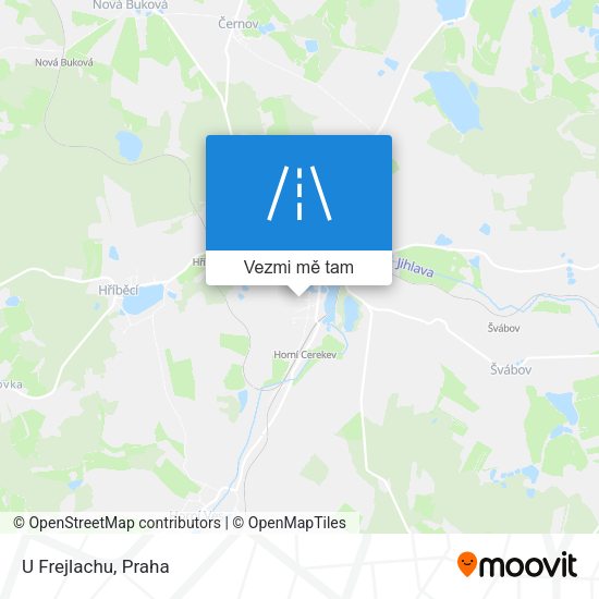 U Frejlachu mapa