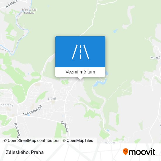 Záleského mapa