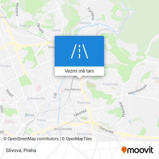 Slívova mapa