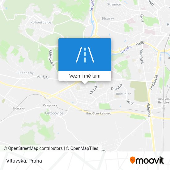Vltavská mapa