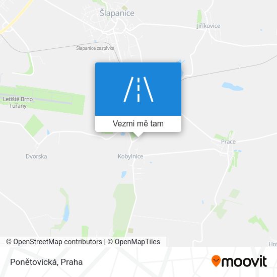 Ponětovická mapa