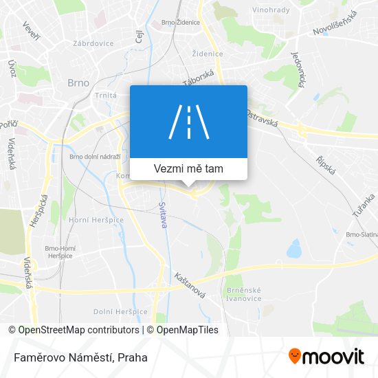 Faměrovo Náměstí mapa