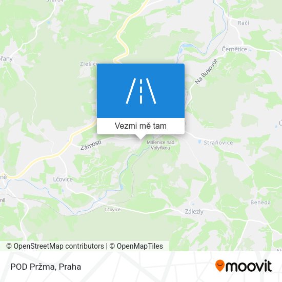 POD Pržma mapa