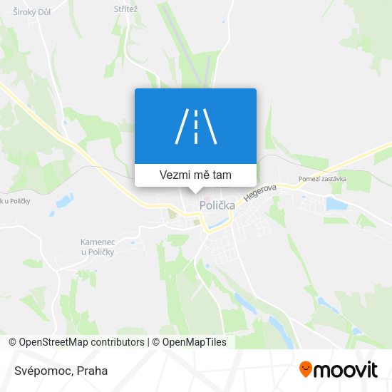 Svépomoc mapa