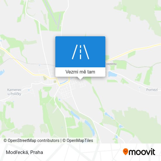 Modřecká mapa