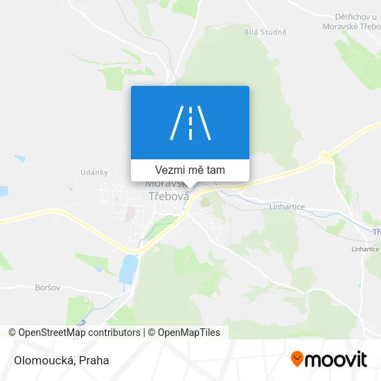 Olomoucká mapa