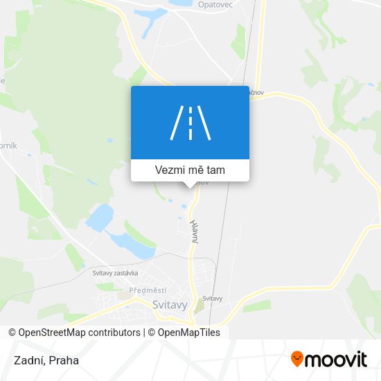 Zadní mapa