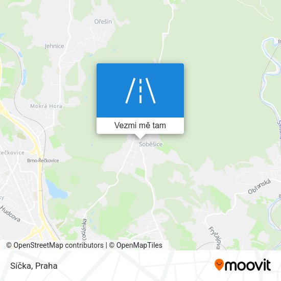 Síčka mapa