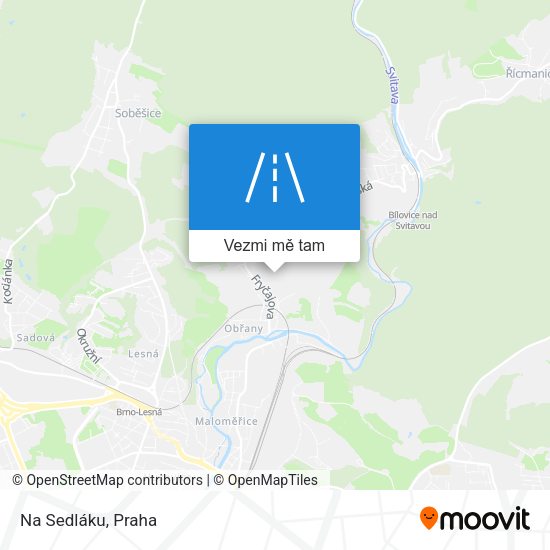 Na Sedláku mapa