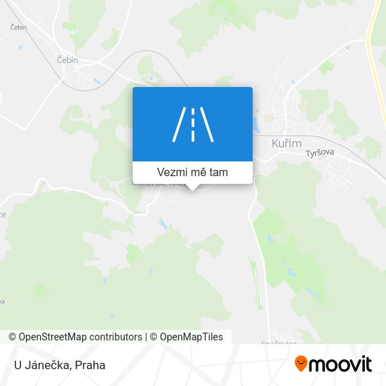 U Jánečka mapa