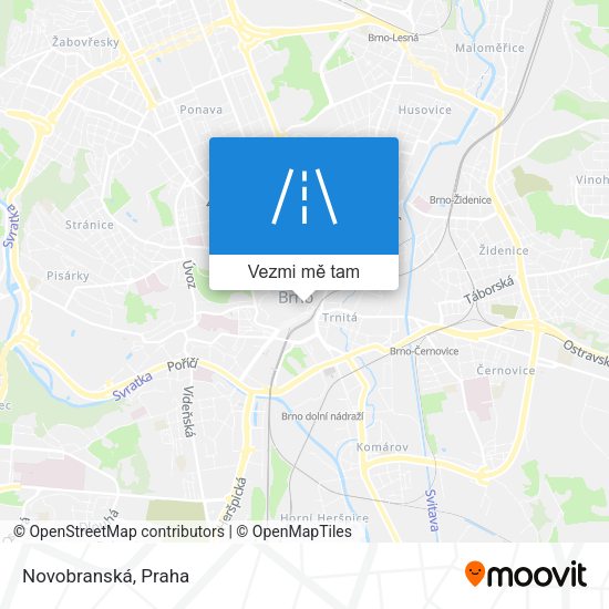 Novobranská mapa