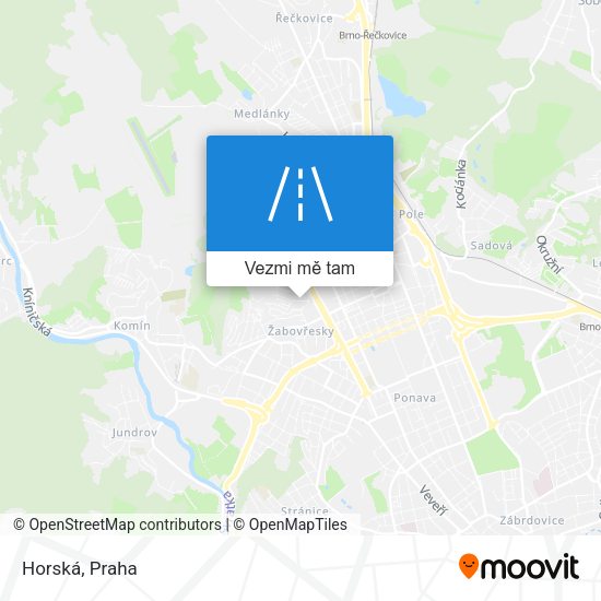 Horská mapa