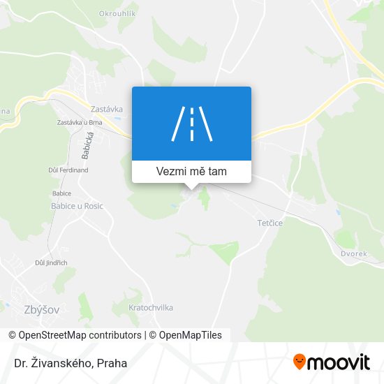 Dr. Živanského mapa