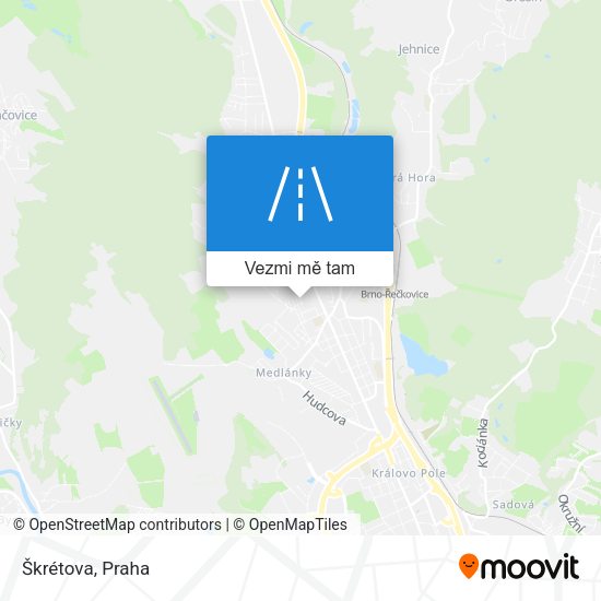 Škrétova mapa