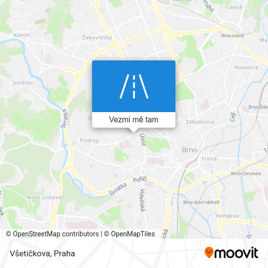 Všetičkova mapa