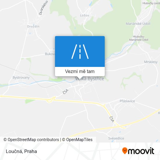 Loučná mapa