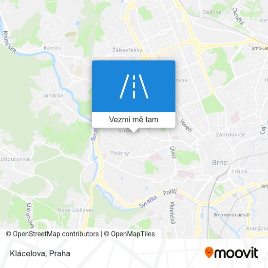 Klácelova mapa