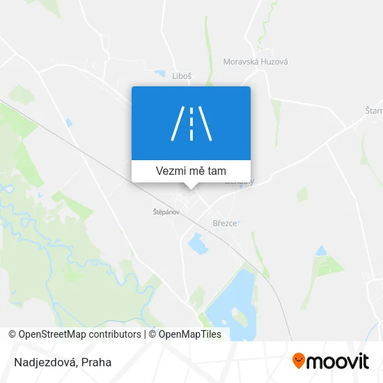 Nadjezdová mapa