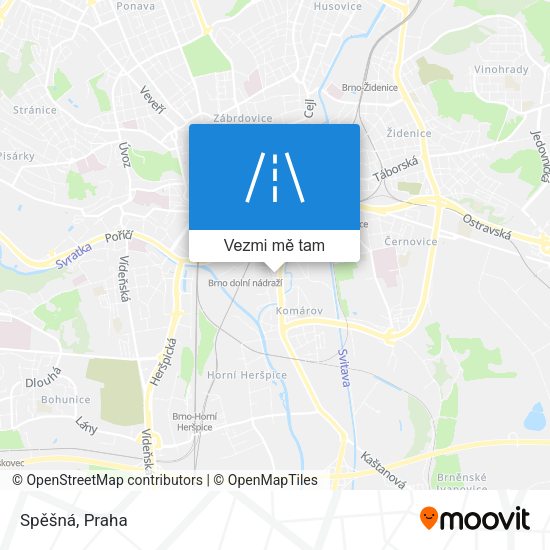 Spěšná mapa