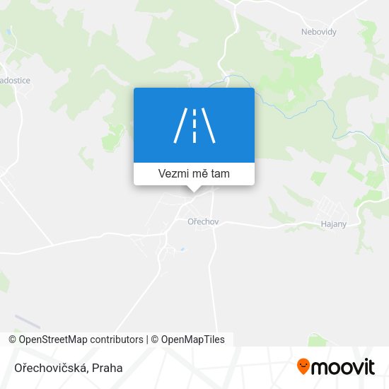 Ořechovičská mapa