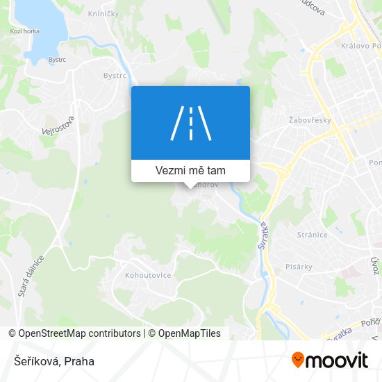 Šeříková mapa