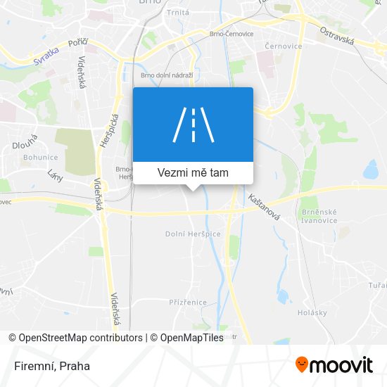 Firemní mapa
