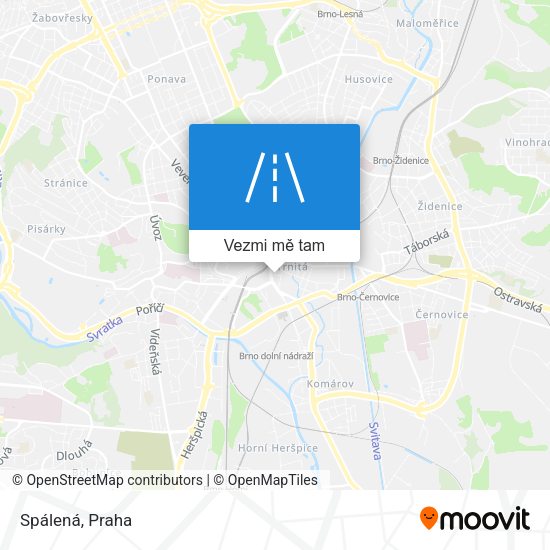 Spálená mapa