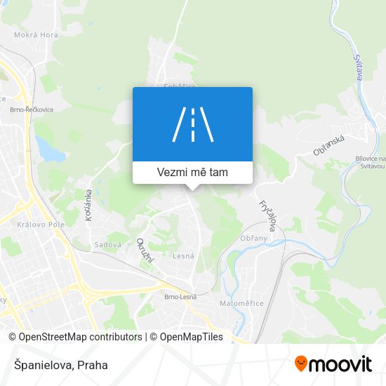 Španielova mapa