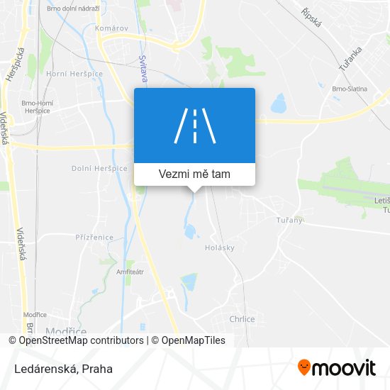Ledárenská mapa