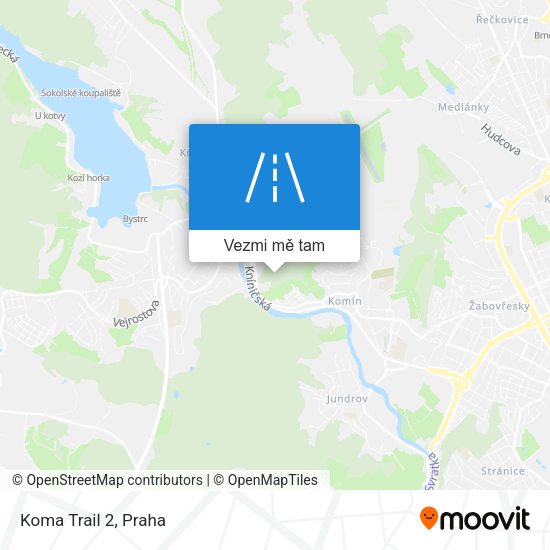 Koma Trail 2 mapa