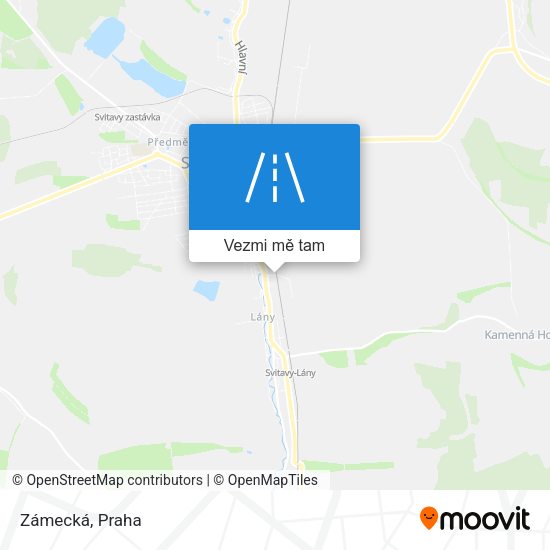 Zámecká mapa