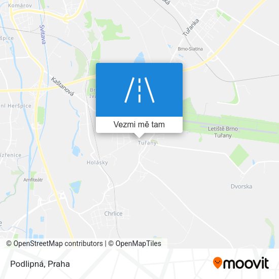 Podlipná mapa