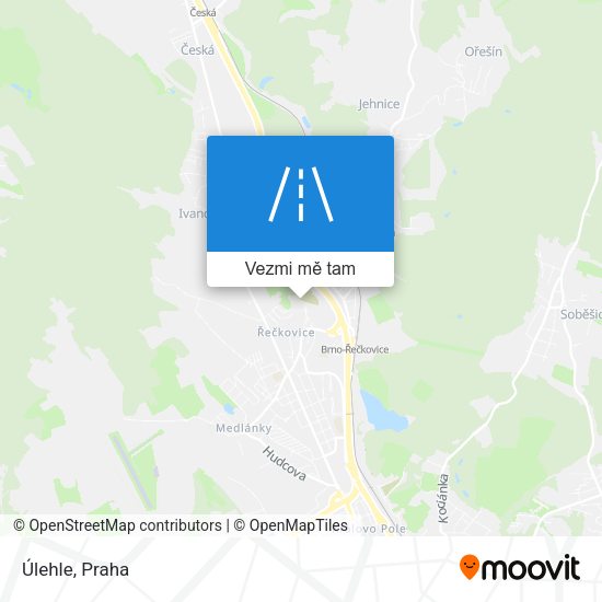 Úlehle mapa