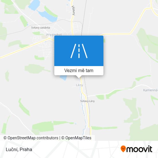 Luční mapa