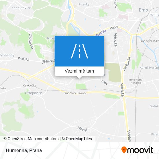 Humenná mapa