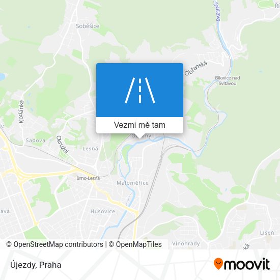 Újezdy mapa