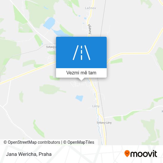 Jana Wericha mapa