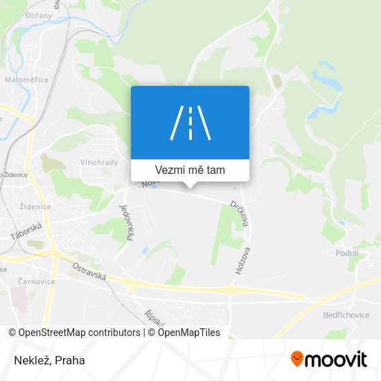 Neklež mapa