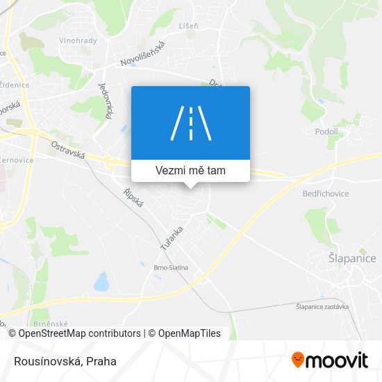 Rousínovská mapa