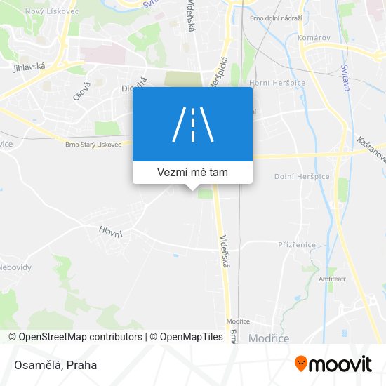 Osamělá mapa