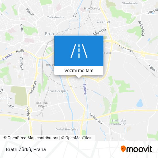 Bratří Žůrků mapa