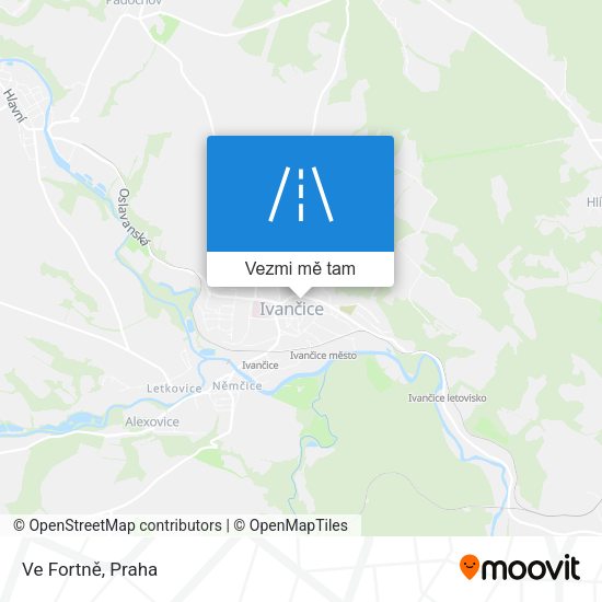 Ve Fortně mapa
