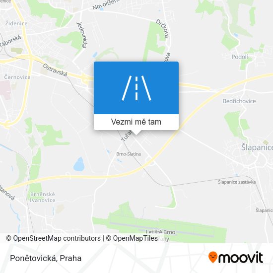Ponětovická mapa